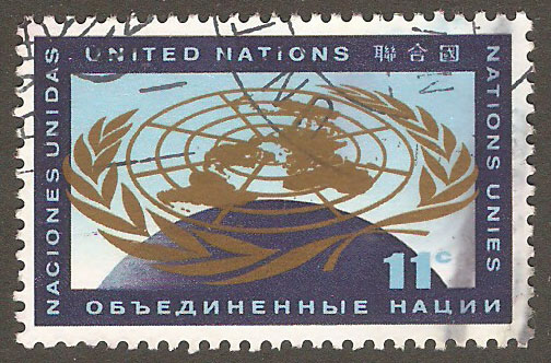 United Nations New York Scott 107 Used